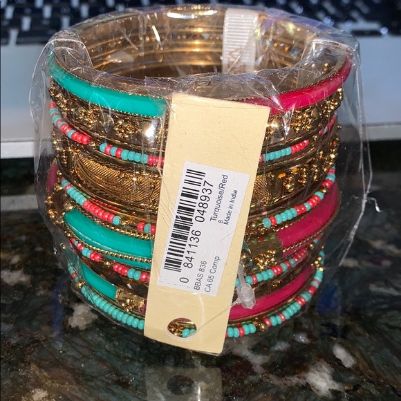 Amrita Singh Monte Carlo 18 pc bangle set - Picture 2 of 5
